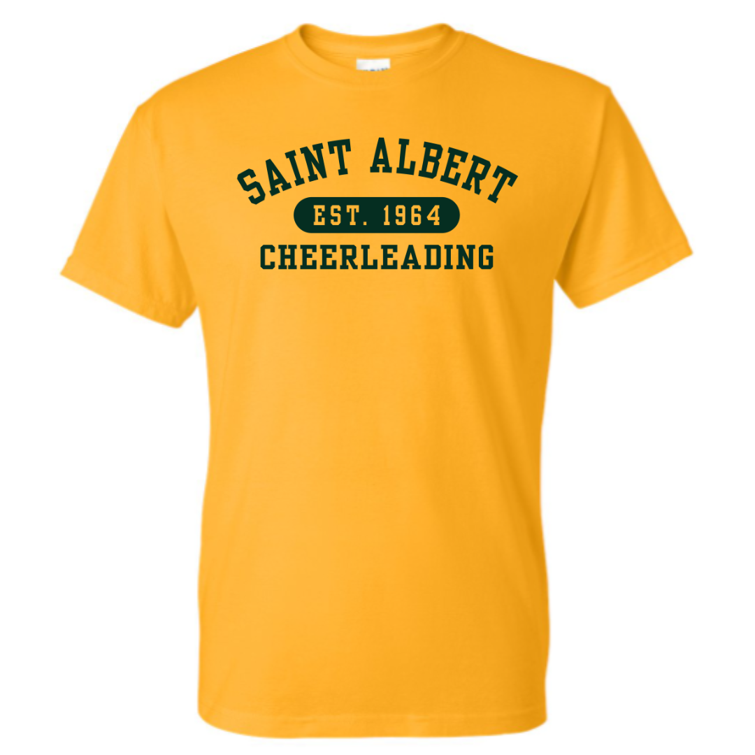 Cheer Gold T Shirt Youth St